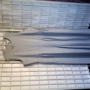 Eileen Fisher Gray Sleeveless Jumpsuit